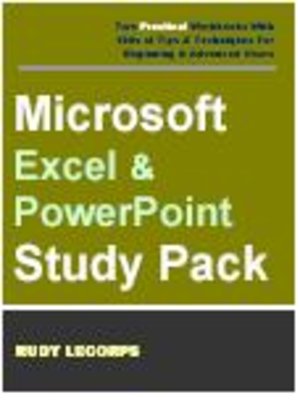 cover image of Microsoft Excel & PowerPoint Study Pack